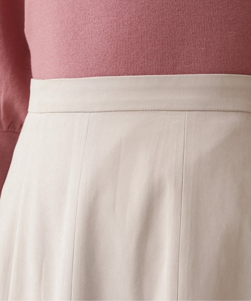 NATURAL BEAUTY BASIC（ナチュラルビューティーベーシック）の「フロントスリットスカート/0171220900（スカート・レディース・ベージュ/ピンク/ブラック・MEDIUM/X-SMALL/SMALL）」の17枚目の写真