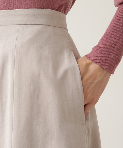 NATURAL BEAUTY BASIC（ナチュラルビューティーベーシック）の「フロントスリットスカート/0171220900（スカート・レディース・ベージュ/ピンク/ブラック・MEDIUM/X-SMALL/SMALL）」の18枚目の写真