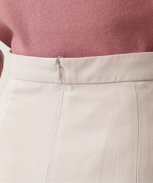NATURAL BEAUTY BASIC（ナチュラルビューティーベーシック）の「フロントスリットスカート/0171220900（スカート・レディース・ベージュ/ピンク/ブラック・MEDIUM/X-SMALL/SMALL）」の20枚目の写真
