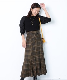 JUSGLITTY | ヘムフレアスカート(スカート)