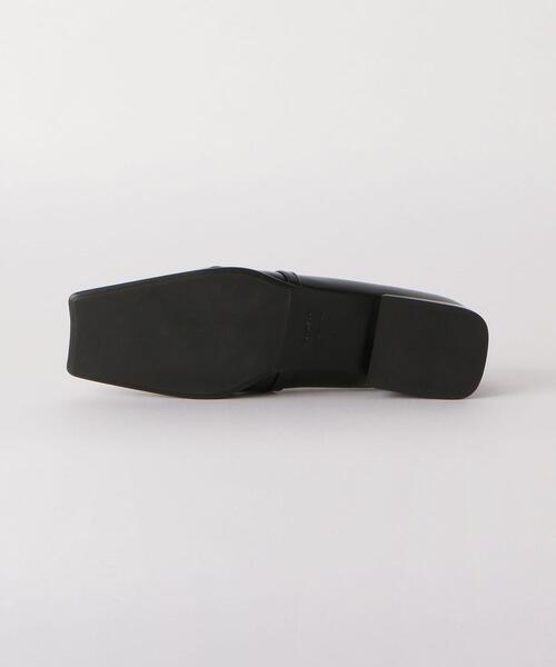 FABIO RUSCONI（ファビオルスコーニ）の「＜FABIO RUSCONI（ファビオ　ルスコーニ）＞ スクエア チェーン ローファー ＜ Select by EMMEL REFINES ＞（ローファー・レディース・ブラック・38/36/37）」の4枚目の写真