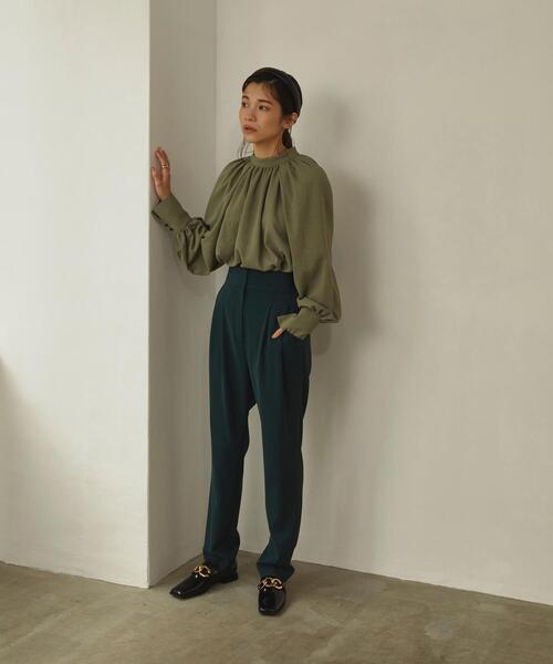 FABIO RUSCONI（ファビオルスコーニ）の「＜FABIO RUSCONI（ファビオ　ルスコーニ）＞ スクエア チェーン ローファー ＜ Select by EMMEL REFINES ＞（ローファー・レディース・ブラック・38/36/37）」の10枚目の写真