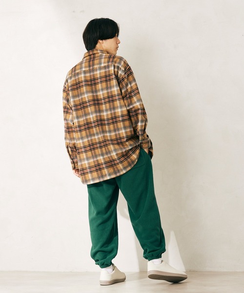 PENDLETON（ペンドルトン）の「【PENDLETON/ペンドルトン】SHAGGY CPO オーバーサイズシャツ（シャツ/ブラウス・メンズ・ブラウン/ネイビー/ベージュ・MEDIUM/LARGE）」の5枚目の写真