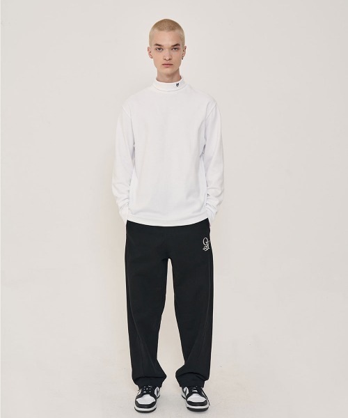 OY(オーワイ)の「『OY/オーワイ』BASIC LOGO POLA T/ベーシック ロゴ ポーラ ロングスリーブ Tシャツ カットソー(Tシャツ/カットソー・メンズ・ブラック/ホワイト・FREE)」の3枚目の写真