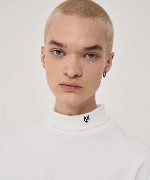 OY(オーワイ)の「『OY/オーワイ』BASIC LOGO POLA T/ベーシック ロゴ ポーラ ロングスリーブ Tシャツ カットソー(Tシャツ/カットソー・メンズ・ブラック/ホワイト・FREE)」の6枚目の写真