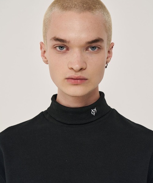 OY(オーワイ)の「『OY/オーワイ』BASIC LOGO POLA T/ベーシック ロゴ ポーラ ロングスリーブ Tシャツ カットソー(Tシャツ/カットソー・メンズ・ブラック/ホワイト・FREE)」の10枚目の写真