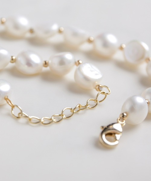 SAISON DE PAPILLON（セゾンドパピヨン）の「バロックパールスブレスレット（ブレスレット・レディース・ホワイト・フリー）」の9枚目の写真