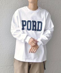 SHIPS any | SHIPS any :アメリカ製 カレッジ プリント ヘビーウェイト 長袖 Tシャツ 21FW(Tシャツ/カットソー)