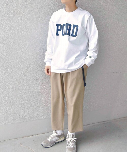 SHIPS any（シップス エニィ）の「SHIPS any :アメリカ製 カレッジ プリント ヘビーウェイト 長袖 Tシャツ ロンT◇（Tシャツ/カットソー・メンズ・ホワイト系その他4/ホワイト系その他3/ネイビー/グレー/ホワイト系その他2/ホワイト系その他・SMALL/MEDIUM/LARGE/X-LARGE）」の9枚目の写真