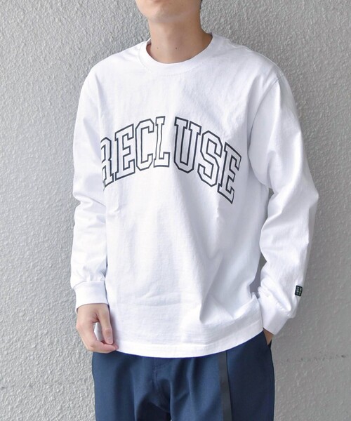 SHIPS any（シップス エニィ）の「SHIPS any :アメリカ製 カレッジ プリント ヘビーウェイト 長袖 Tシャツ ロンT◇（Tシャツ/カットソー・メンズ・ホワイト系その他4/ホワイト系その他3/ネイビー/グレー/ホワイト系その他2/ホワイト系その他・SMALL/MEDIUM/LARGE/X-LARGE）」の10枚目の写真