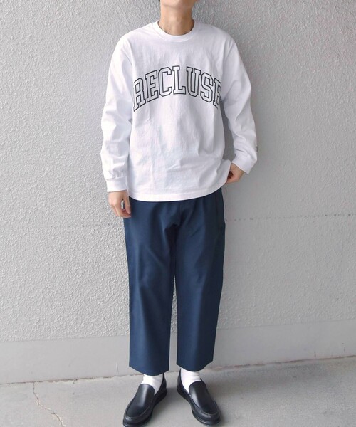 SHIPS any（シップス エニィ）の「SHIPS any :アメリカ製 カレッジ プリント ヘビーウェイト 長袖 Tシャツ ロンT◇（Tシャツ/カットソー・メンズ・ホワイト系その他4/ホワイト系その他3/ネイビー/グレー/ホワイト系その他2/ホワイト系その他・SMALL/MEDIUM/LARGE/X-LARGE）」の13枚目の写真