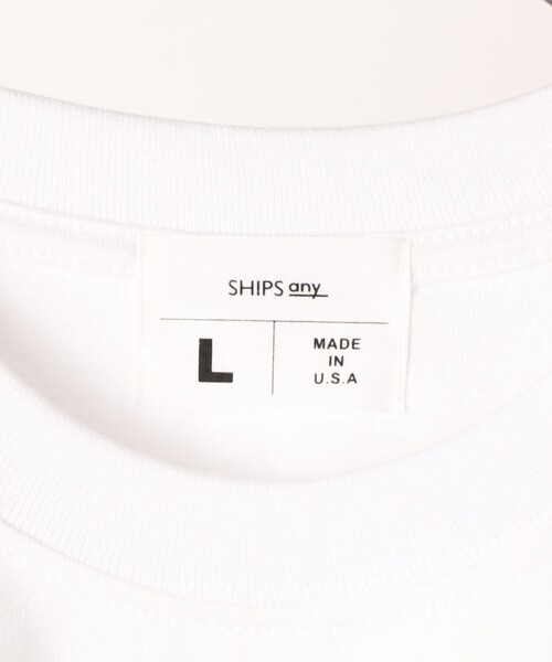 SHIPS any（シップス エニィ）の「SHIPS any :アメリカ製 カレッジ プリント ヘビーウェイト 長袖 Tシャツ ロンT◇（Tシャツ/カットソー・メンズ・ホワイト系その他4/ホワイト系その他3/ネイビー/グレー/ホワイト系その他2/ホワイト系その他・SMALL/MEDIUM/LARGE/X-LARGE）」の15枚目の写真