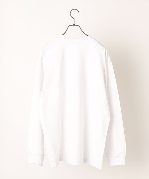 SHIPS any（シップス エニィ）の「SHIPS any :アメリカ製 カレッジ プリント ヘビーウェイト 長袖 Tシャツ ロンT◇（Tシャツ/カットソー・メンズ・ホワイト系その他4/ホワイト系その他3/ネイビー/グレー/ホワイト系その他2/ホワイト系その他・SMALL/MEDIUM/LARGE/X-LARGE）」の17枚目の写真