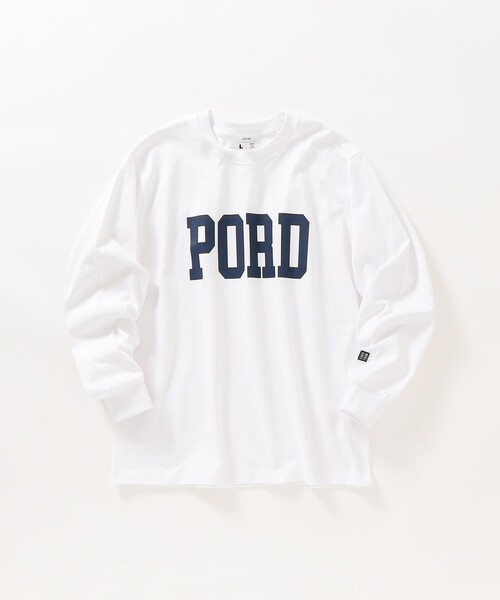 SHIPS any（シップス エニィ）の「SHIPS any :アメリカ製 カレッジ プリント ヘビーウェイト 長袖 Tシャツ ロンT◇（Tシャツ/カットソー・メンズ・ホワイト系その他4/ホワイト系その他3/ネイビー/グレー/ホワイト系その他2/ホワイト系その他・SMALL/MEDIUM/LARGE/X-LARGE）」の20枚目の写真