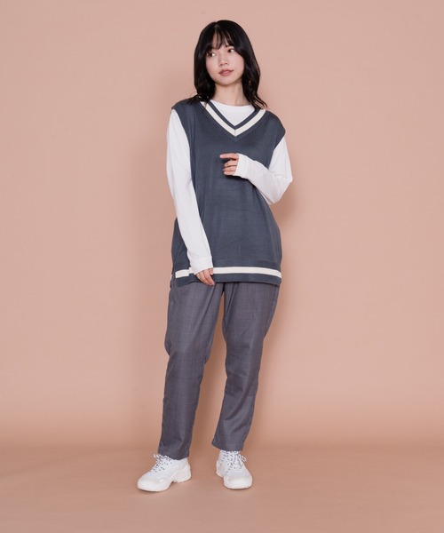 LB/S (エルビーエス)の「やわらか素材 レーヨン シェフパンツ(その他パンツ・メンズ・ブラウン/グレー/ブラック・MEDIUM/LARGE/X-LARGE)」の9枚目の写真