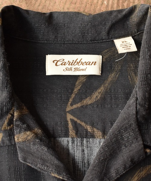 VINTAGE(ヴィンテージ)の「【ヴィンテージ古着】Caribbean 総柄 アロハシャツ(シャツ/ブラウス・メンズ・ブラック・X-LARGE)」の3枚目の写真