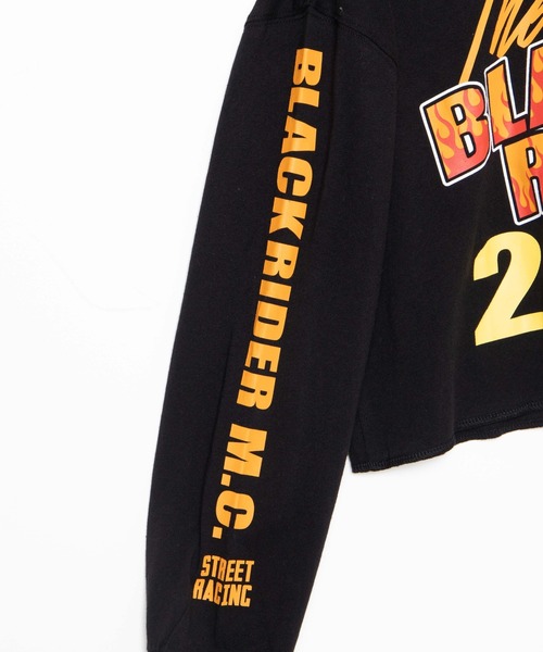 WEGO(ウィゴー)の「WEGO/スリーブプリントショートロンT(Tシャツ/カットソー・レディース・グリーン/ブラック・FREE)」の19枚目の写真