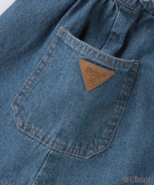 petit main（プティマイン）の「【Disney】ポケットジャンスカ（ジャンパースカート・キッズ・キャメル/ブルー・L/S/M）」の7枚目の写真