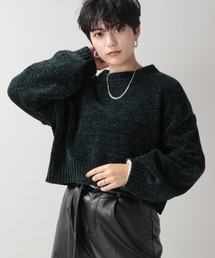 ソデパフモールショートニット/951515