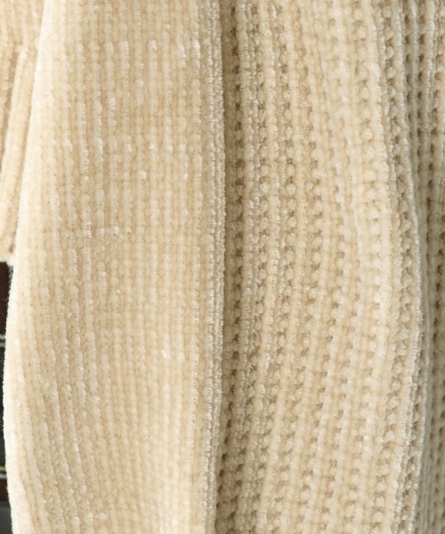 RAGEBLUE（レイジブルー）の「ソデパフモールショートニット/951515（ニット/セーター・レディース・ブラウン/グレー/オフホワイト/ブルー/グリーン/オレンジ/イエロー/パープル・FREE）」の21枚目の写真