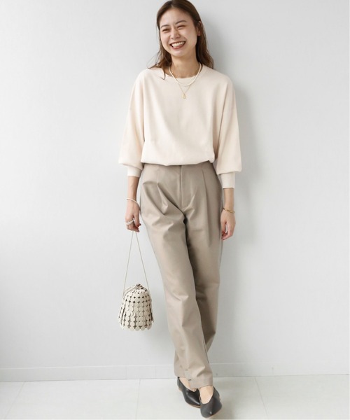 JOURNAL STANDARD - 新品☆レリューム　ウォッシャブルクルーネックプルオーバー　ナチュラル JOURNAL STANDARD relume（ジャーナルスタンダード レリューム