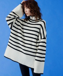 Auntie Rosa Holiday | タートルネックBIGニットプルオーバー(ニット/セーター)