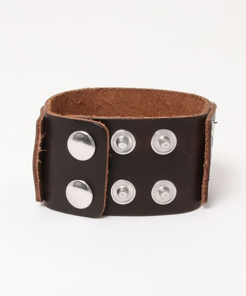 dictionary(ディクショナリー)の「【 DICTIONARY / ディクショナリー 】 フリンジ レザー ブレスレット(ブレスレット・メンズ・ブラック/ブラウン・FREE)」の3枚目の写真