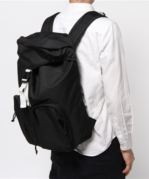 WEGO（ウィゴー）の「WEGO/プレーンバックパック（バックパック/リュック・メンズ・ホワイト/ブラック/ブルー・FREE）」の4枚目の写真