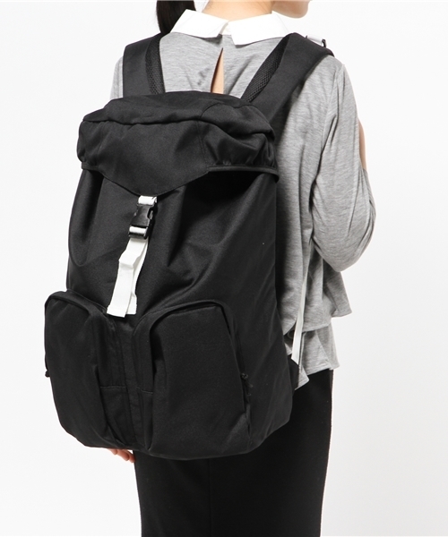 WEGO（ウィゴー）の「WEGO/プレーンバックパック（バックパック/リュック・メンズ・ホワイト/ブラック/ブルー・FREE）」の12枚目の写真