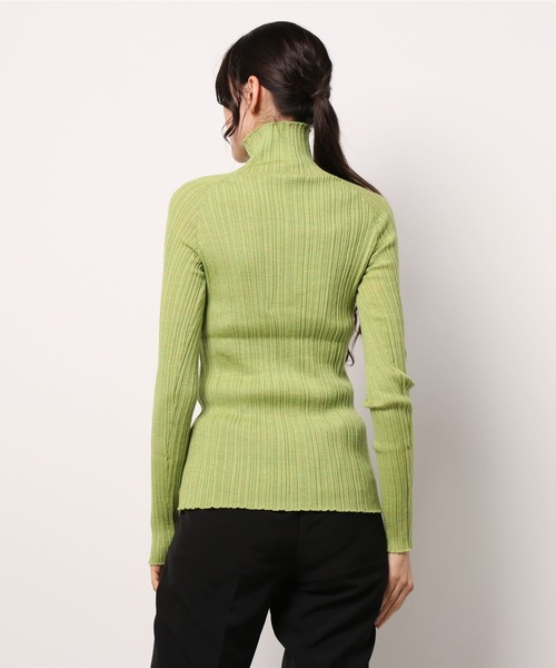WANDERUNG（ワンデルング）の「WANDERUNG　Wool Ribbed Pullover（ニット/セーター・レディース・グリーン系その他/ブラック・FREE）」の18枚目の写真