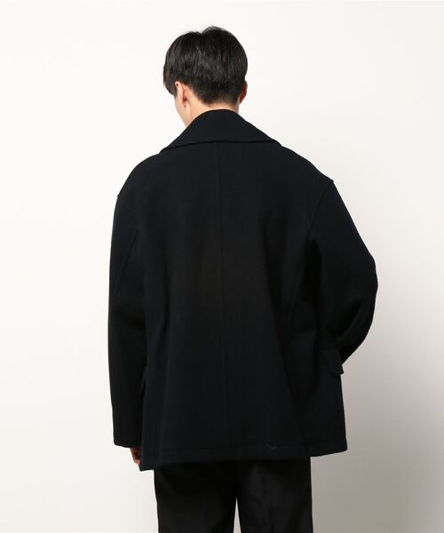 ORCIVAL（オーシバル）の「SHORT P-COAT（ピーコート・メンズ・ダークネイビー・4/5）」の3枚目の写真
