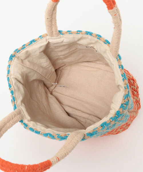 Ray BEAMS(レイビームス)の「beej × Ray BEAMS / 別注 バスケット バッグ(かごバッグ・レディース・ダークブラウン/その他・ONE SIZE)」の8枚目の写真