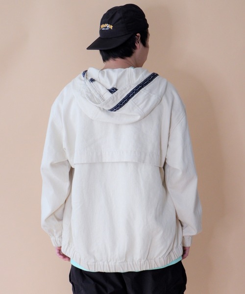 MANASTASH(マナスタッシュ)の「MANASTASH/マナスタッシュ CHILLIWACK ZIP HOODIE チリワックジップフーディー 7122036(ブルゾン・メンズ・ブラック/その他/ナチュラル/インディゴブルー・MEDIUM/LARGE/X-LARGE)」の7枚目の写真