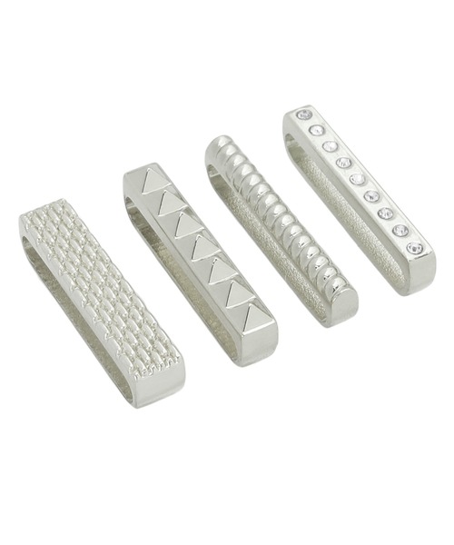 Urban Coral(アーバンコーラル)の「Apple Watch Band Accessories / アップルウォッチ バンド アクセサリー バンドチャーム / Urban Coral(デジタル腕時計・レディース・シルバー/ピンクゴールド/ブラック・FREE)」の10枚目の写真