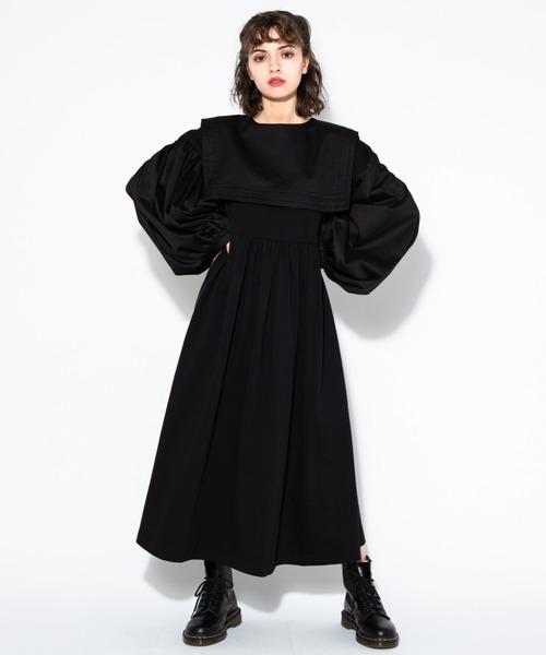 Candy Stripper(キャンディストリッパー)の「MY DEAR SAILOR ドレス(ワンピース・レディース・チャコールグレー/ブラック・2)」の20枚目の写真