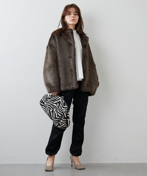 col pierrot（コルピエロ）の「【Col Pierrot】サテンミリタリーパンツ