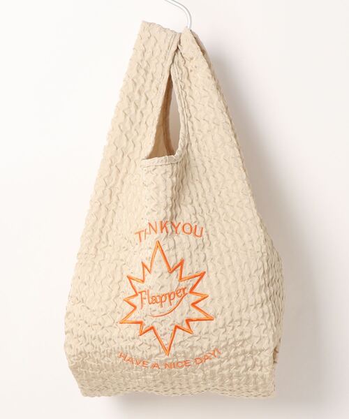 FLAPPER（フラッパー）の「スーパーエコBAG（エコバッグ/サブバッグ・レディース・ピンク/ライトブルー/カーキ/ネイビー/ベージュ・FREE）」の2枚目の写真