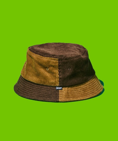 HUF(ハフ)の「CORD BUCKET HAT / HUF コーデュロイ バケットハット(ハット・メンズ・ブラック/マルチ・S/M/L/XL)」の10枚目の写真