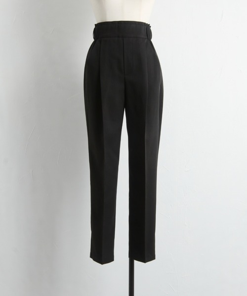 &. NOSTALGIA(アンドドットノスタルジア)の「センタープレステーパードパンツ(その他パンツ・レディース・ブラック/ベージュ/イエロー/グリーン/ラベンダー/アイボリー/パープル/ブラウン/グレー/ピンク/ホワイト・FREE)」の18枚目の写真