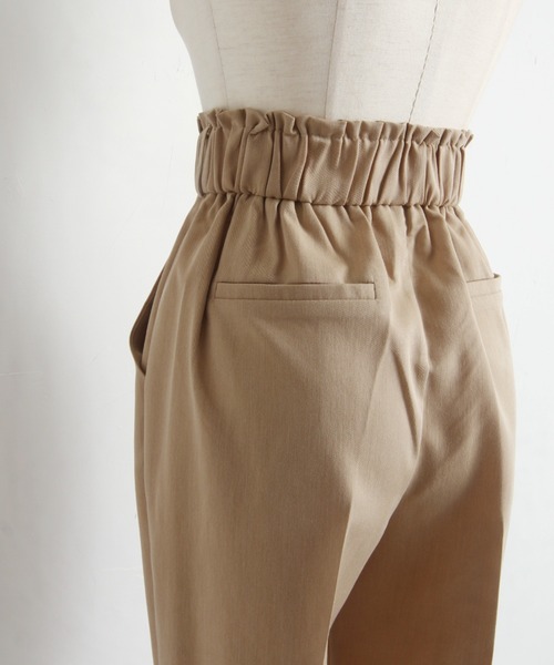 &. NOSTALGIA(アンドドットノスタルジア)の「センタープレステーパードパンツ(その他パンツ・レディース・ブラック/ベージュ/イエロー/グリーン/ラベンダー/アイボリー/パープル/ブラウン/グレー/ピンク/ホワイト・FREE)」の22枚目の写真