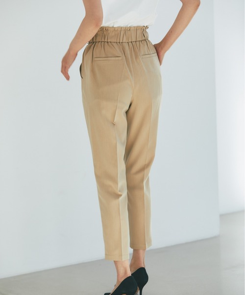 &. NOSTALGIA(アンドドットノスタルジア)の「センタープレステーパードパンツ(その他パンツ・レディース・ブラック/ベージュ/イエロー/グリーン/ラベンダー/アイボリー/パープル/ブラウン/グレー/ピンク/ホワイト・FREE)」の12枚目の写真