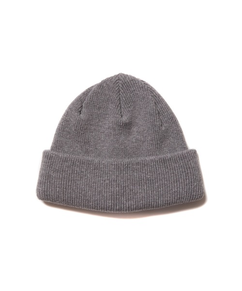 COOTIE PRODUCTIONS（クーティープロダクションズ）の「Cuffed Beanie（ニットキャップ/ビーニー・メンズ・アッシュグレー/ブラック/アイボリー・FREE）」の3枚目の写真
