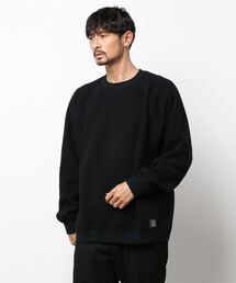 【TRAVEL COUTURE】ウールハーフリバー クルーネックP/O