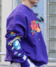 Paragraph | 【Paragraph/パラグラフ】PARAGRAPH_NO.43 /Happy Logo Sweat/ハッピーロゴプルオーバースウェット(スウェット)