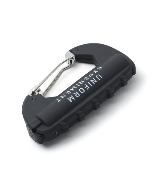 uniform experiment(ユニフォームエクスペリメント)の「BATTERY CARABINER(キーホルダー・メンズ・ブラック・FREE)」の2枚目の写真