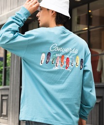 【CONVERSE/コンバース】バックプリントロンT ドロップショルダー/オーバーサイズ