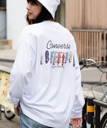 【CONVERSE/コンバース】バックプリントロンT ドロップショルダー/オーバーサイズ