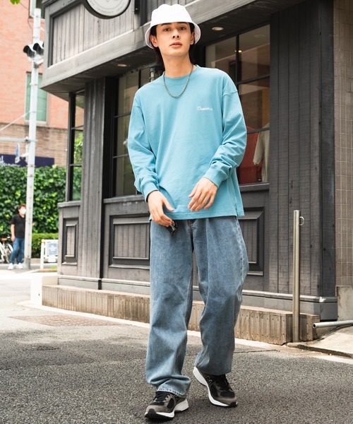 CONVERSE(コンバース)の「【CONVERSE/コンバース】バックプリントロンT ドロップショルダー/オーバーサイズ(Tシャツ/カットソー・メンズ・ブラック/ホワイト/ダークブルー/オフホワイト・MEDIUM/LARGE/X-LARGE)」の11枚目の写真