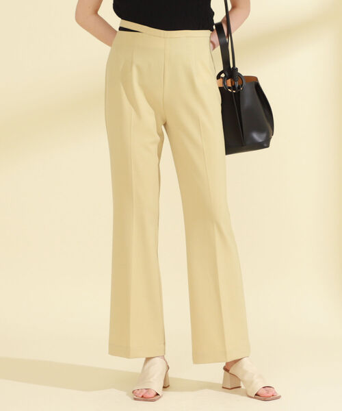 Ray BEAMS(レイビームス)の「Ray BEAMS / サイド カットアウト パンツ(その他パンツ・レディース・ダークブラウン/クリーム・1/0)」の19枚目の写真