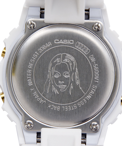 X-girl(エックスガール)の「【Soup.6月号掲載】X-girl×G-SHOCK DW-5600(アナログ腕時計・レディース・ホワイト・ONE SIZE)」の7枚目の写真